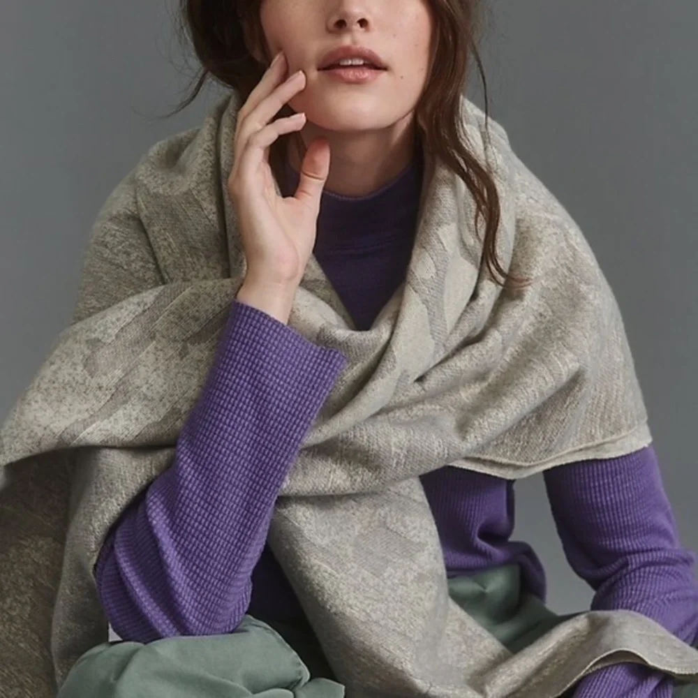 Anthropologie Clara Cozy Scarf
